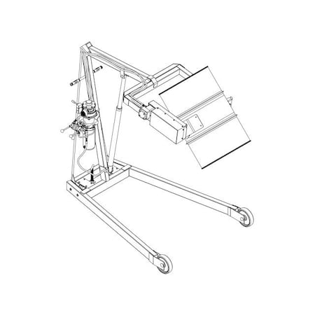 Morse MFG HYDRALIFT KARRIER 72IN FRAME TYPE 400A-72SS-114